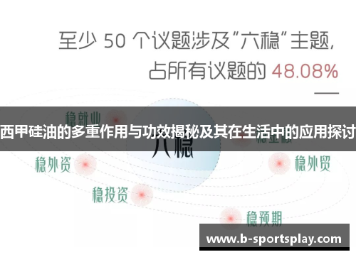 西甲硅油的多重作用与功效揭秘及其在生活中的应用探讨